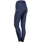 Harry's Horse Pantaloni da Equitazione Denici Cavalli Purple Passion Full Grip Peacoat