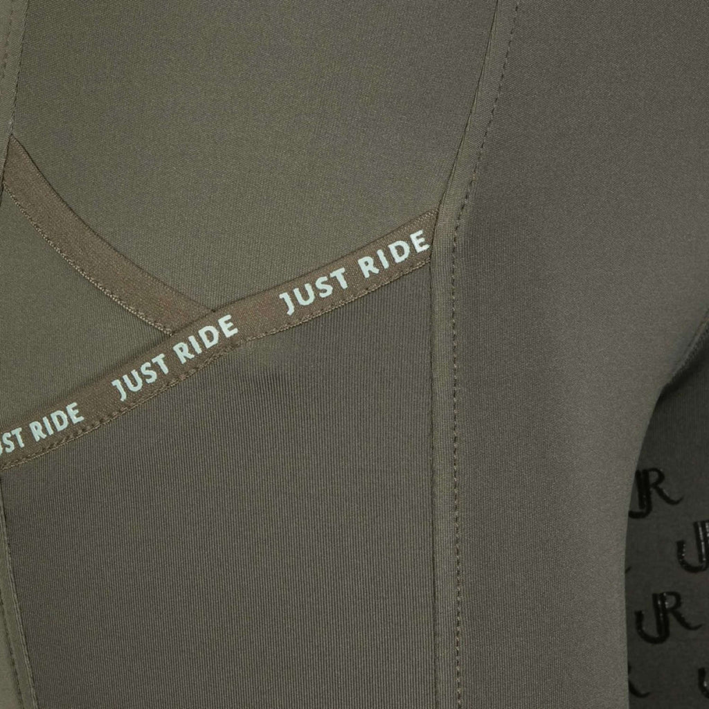 Harry's Horse Leggings da Equitazione Equitights Just Ride Summer Chique Full Grip Kambaba