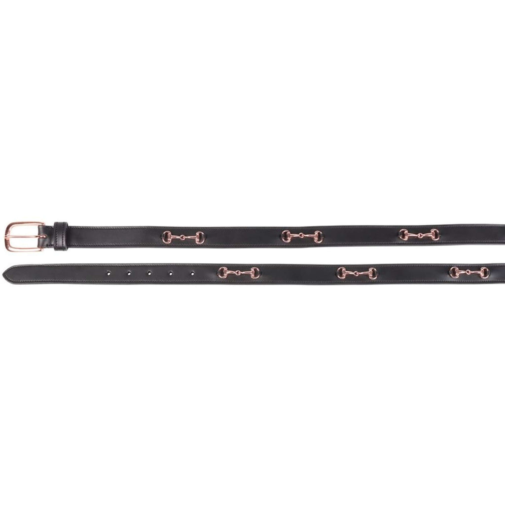 Harry's Horse Cintura Bit Nero/Oro rosa