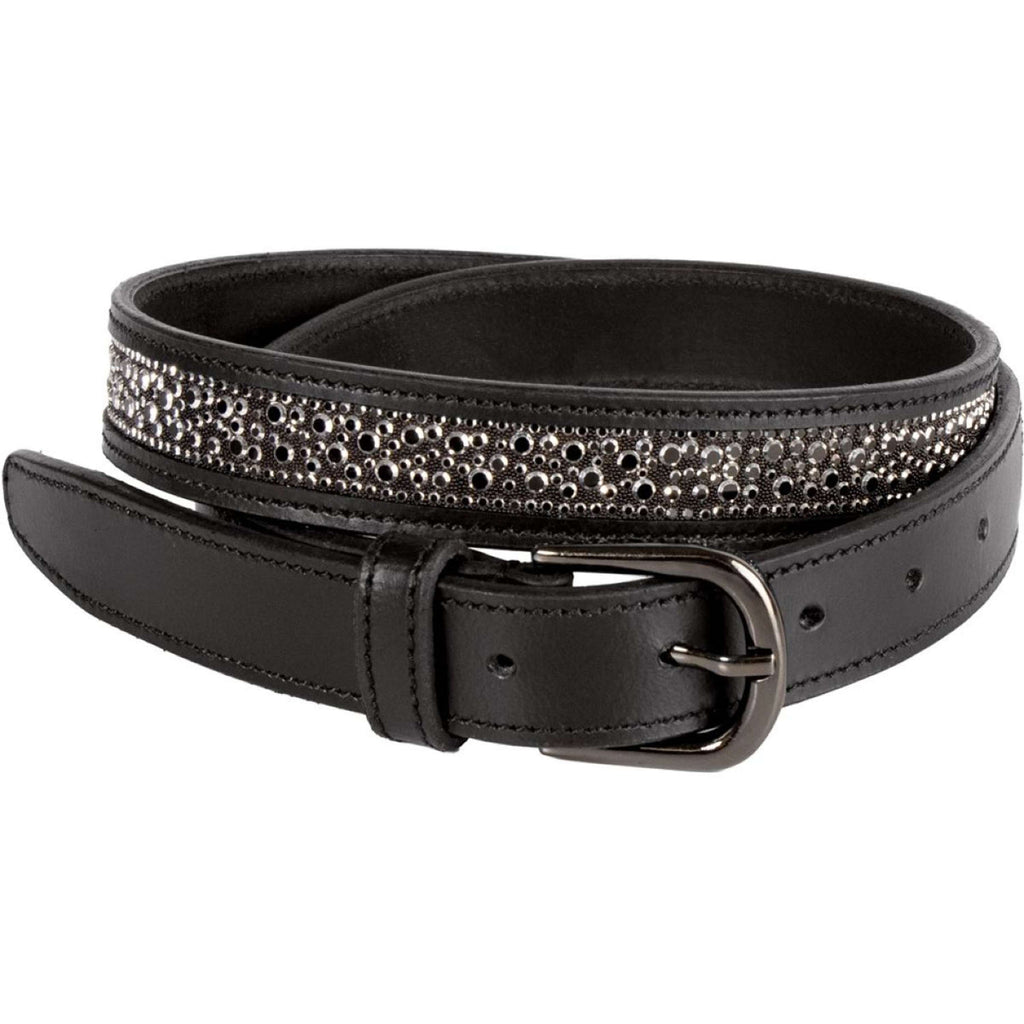 Harry's Horse Cintura Leder Crystal Drops Gunmetal