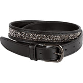 Harry's Horse Cintura Leder Crystal Drops Gunmetal