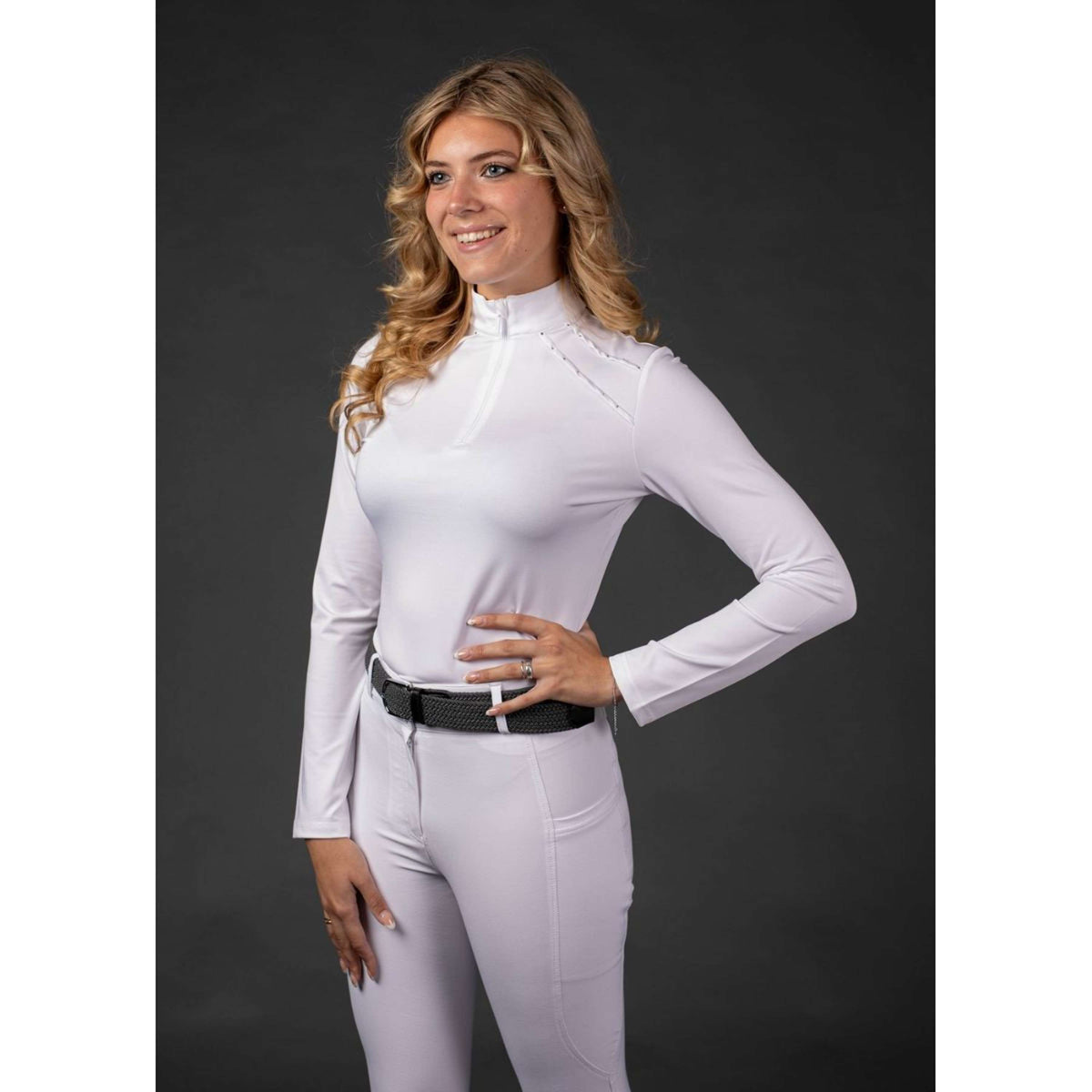 Harry's Horse Maglietta da Competizione Montreal Bianco