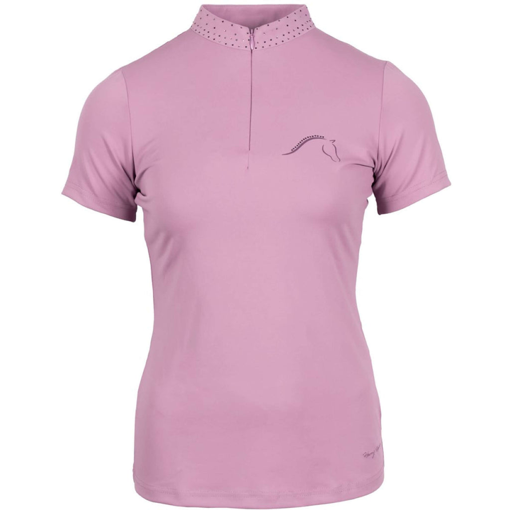 Harry's Horse Maglietta Denici Cavalli Purple Passion Crystal Pale-Pansy