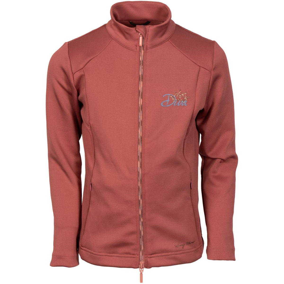 Harry's Horse Felpa con cappuccio e zip Diva Mauvewood Mauvewood