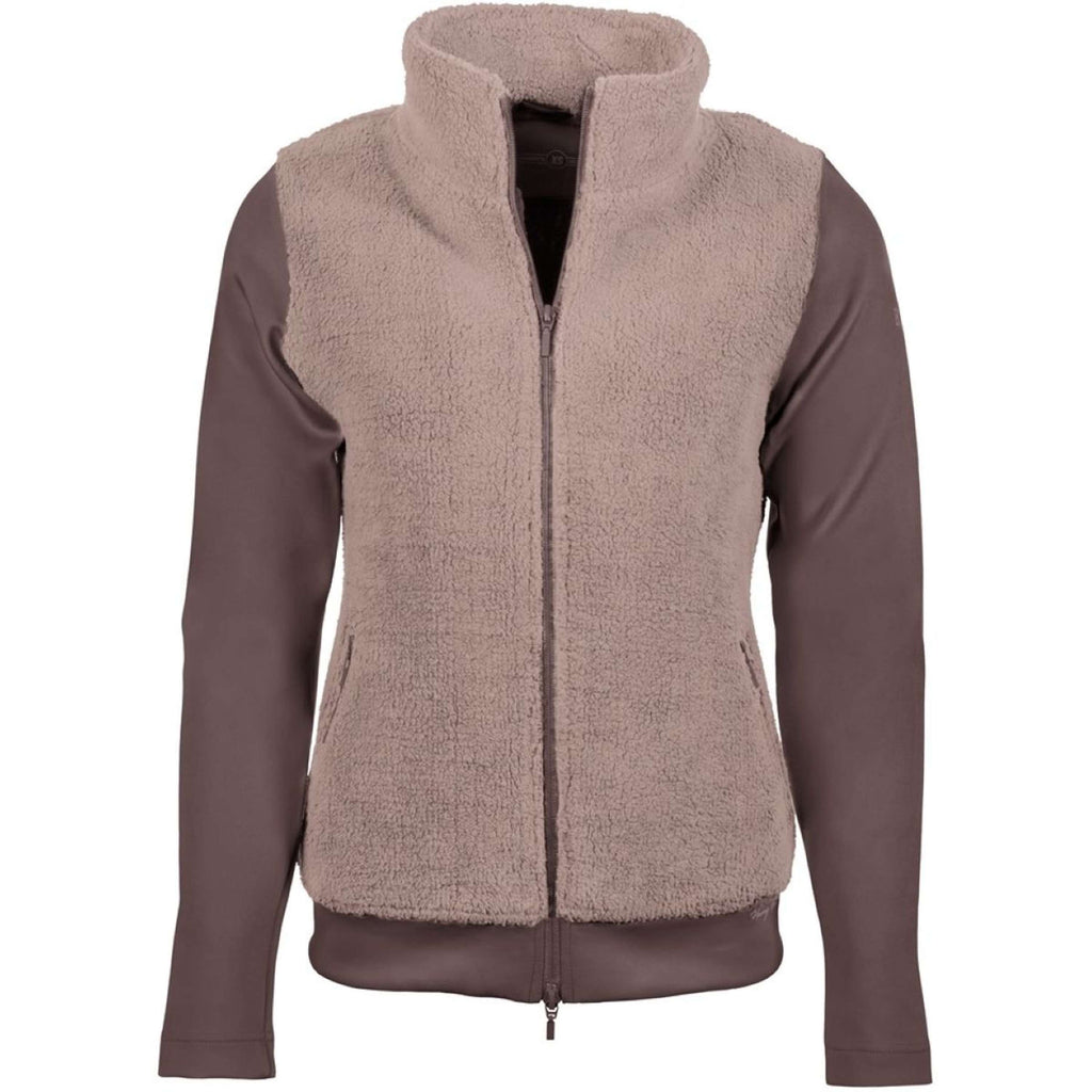 Harry's Horse Felpa con cappuccio e zip Classy Soft Coffee Quartz