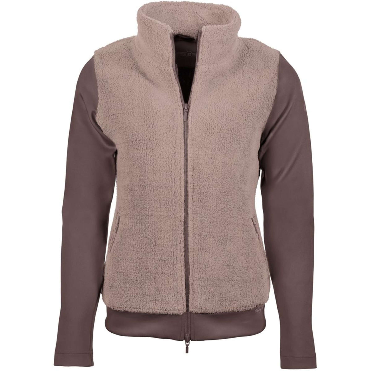 Harry's Horse Felpa con cappuccio e zip Classy Soft Coffee Quartz