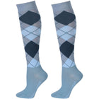 Harry's Horse Calze da Equitazione Arygle Azzurro