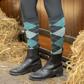 Harry's Horse Calzini Check Black Sand