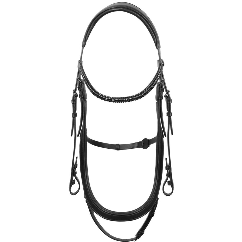 Harry's Horse Briglia Anatomic Black Crystal Nero