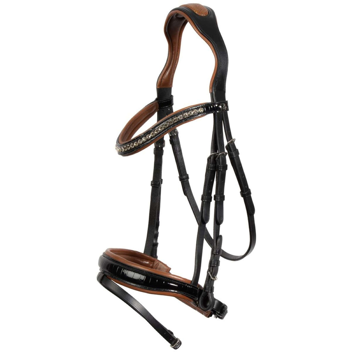 Harry's Horse Briglia Black Cognac Nero