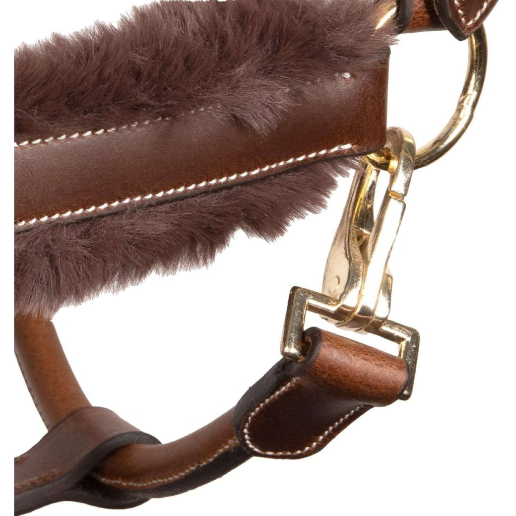 Harry's Horse Cavezza Leder Anatomic Furry Matt Marrone