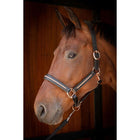 Harry's Horse Cavezza Leder Metallic Nero/Oro rosa