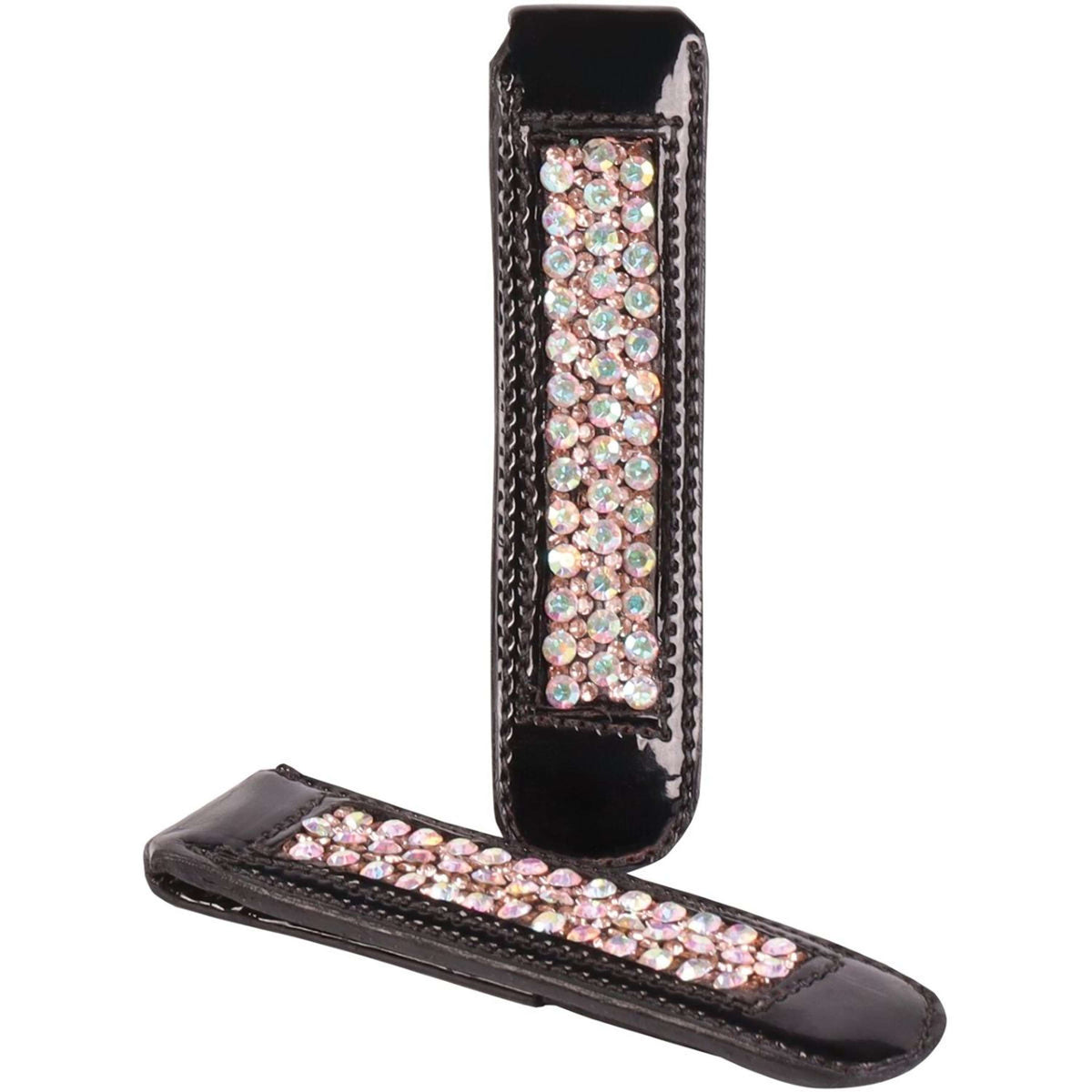 Harry's Horse Clip per stivali Crystal Nero/Oro rosa