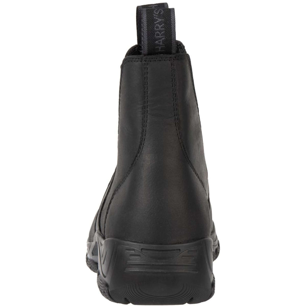 Harry's Horse Stivali da Scuderia Leder Safety Steel Toe Nero