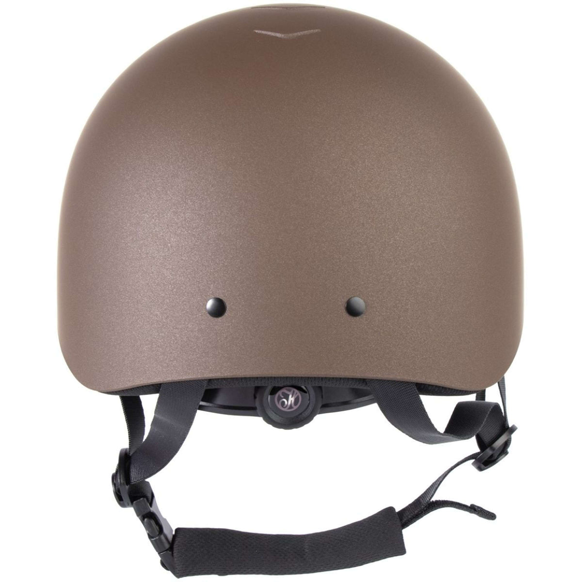Harry's Horse Casco da equitazione Pro F2 Marrone/Oro