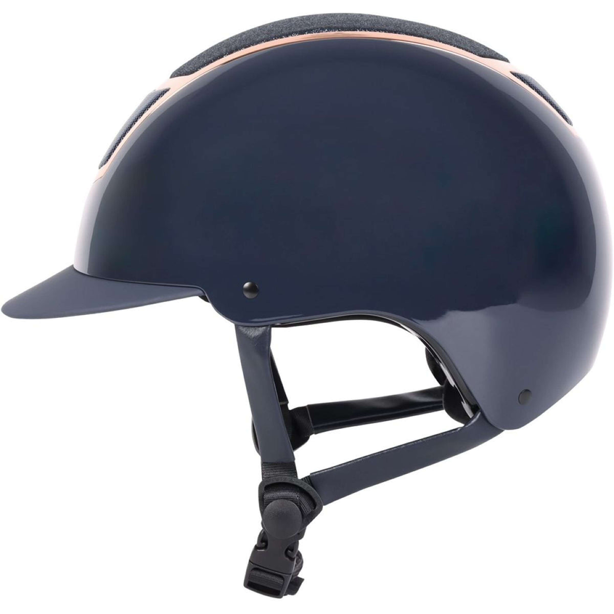 Harry's Horse Casco di Sicurezza Matterhorn Sparkle Navy/Rosegold