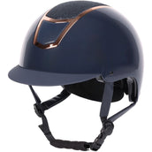 Harry's Horse Casco di Sicurezza Matterhorn Sparkle Navy/Rosegold