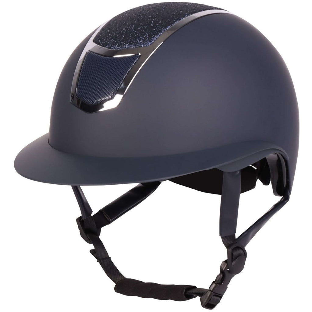Harry's Horse Reithelm Mont Blanc Sparkle Blu marino/Argento