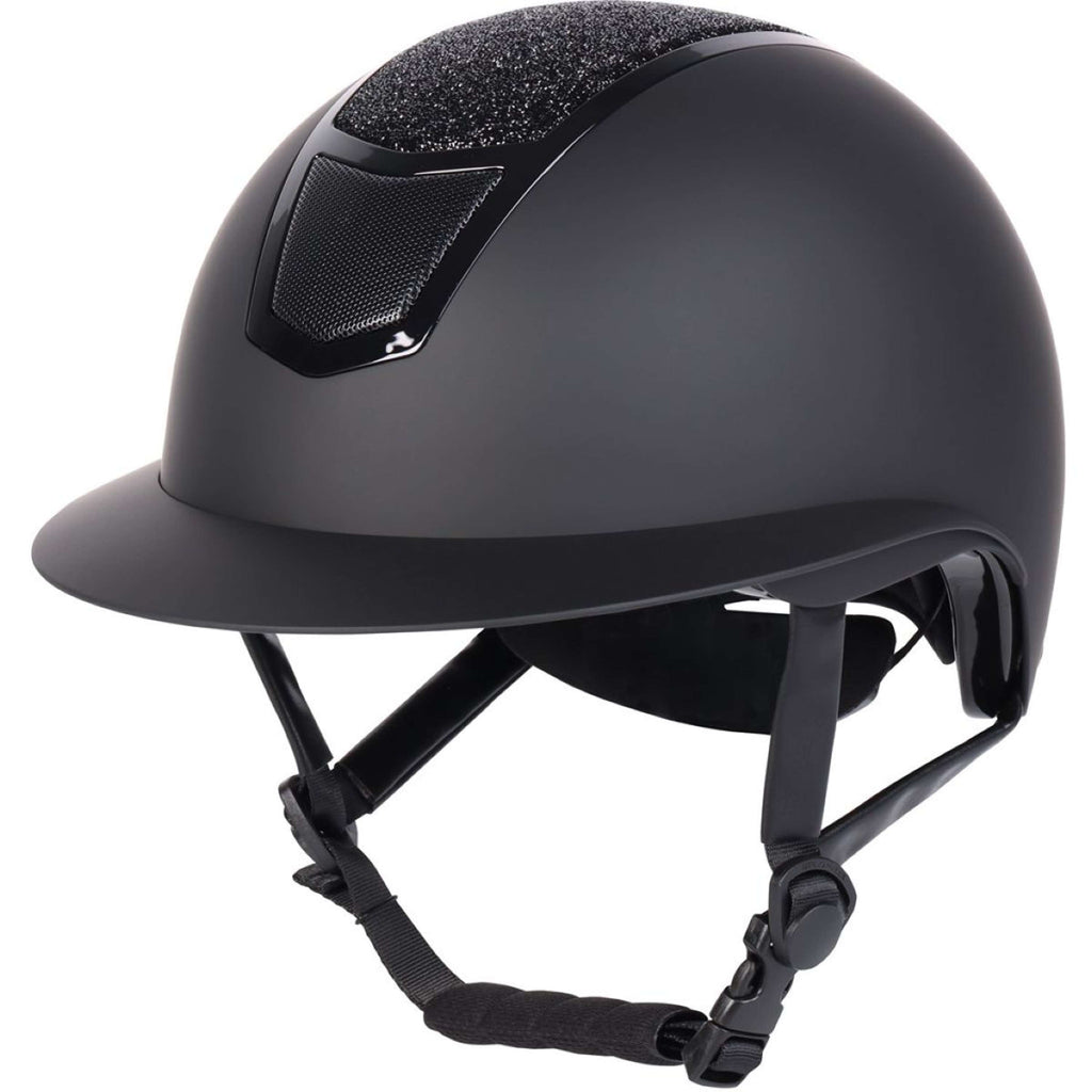 Harry's Horse Casco da equitazione Mont Blanc Sparkle Nero