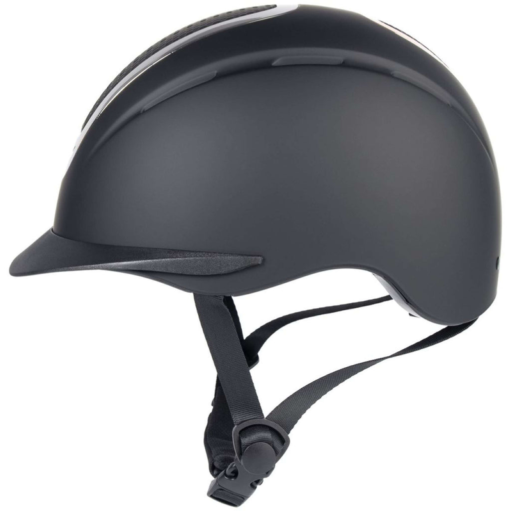 Harry's Horse Casco da equitazione Mont Denali II Nero/Canna di fucile