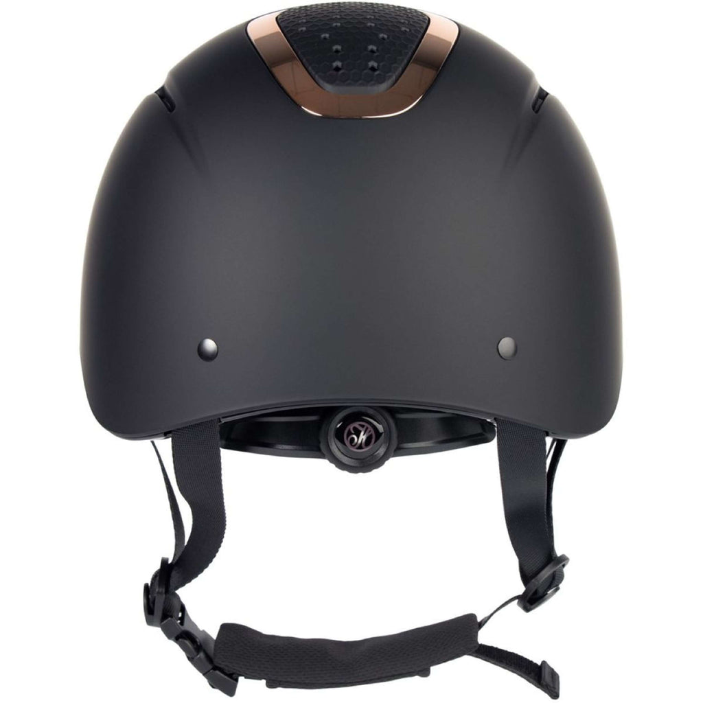 Harry's Horse Casco da equitazione Mont Denali II Nero/Oro rosa