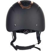 Harry's Horse Casco da equitazione Mont Denali II Nero/Oro rosa