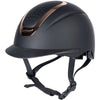 Harry's Horse Casco da equitazione Mont Denali II Nero/Oro rosa