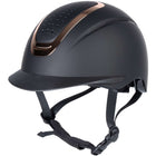 Harry's Horse Casco da equitazione Mont Denali II Nero/Oro rosa
