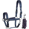Harry's Horse Set Cavezza Denici Cavalli Purple Passion Satin Peacoat