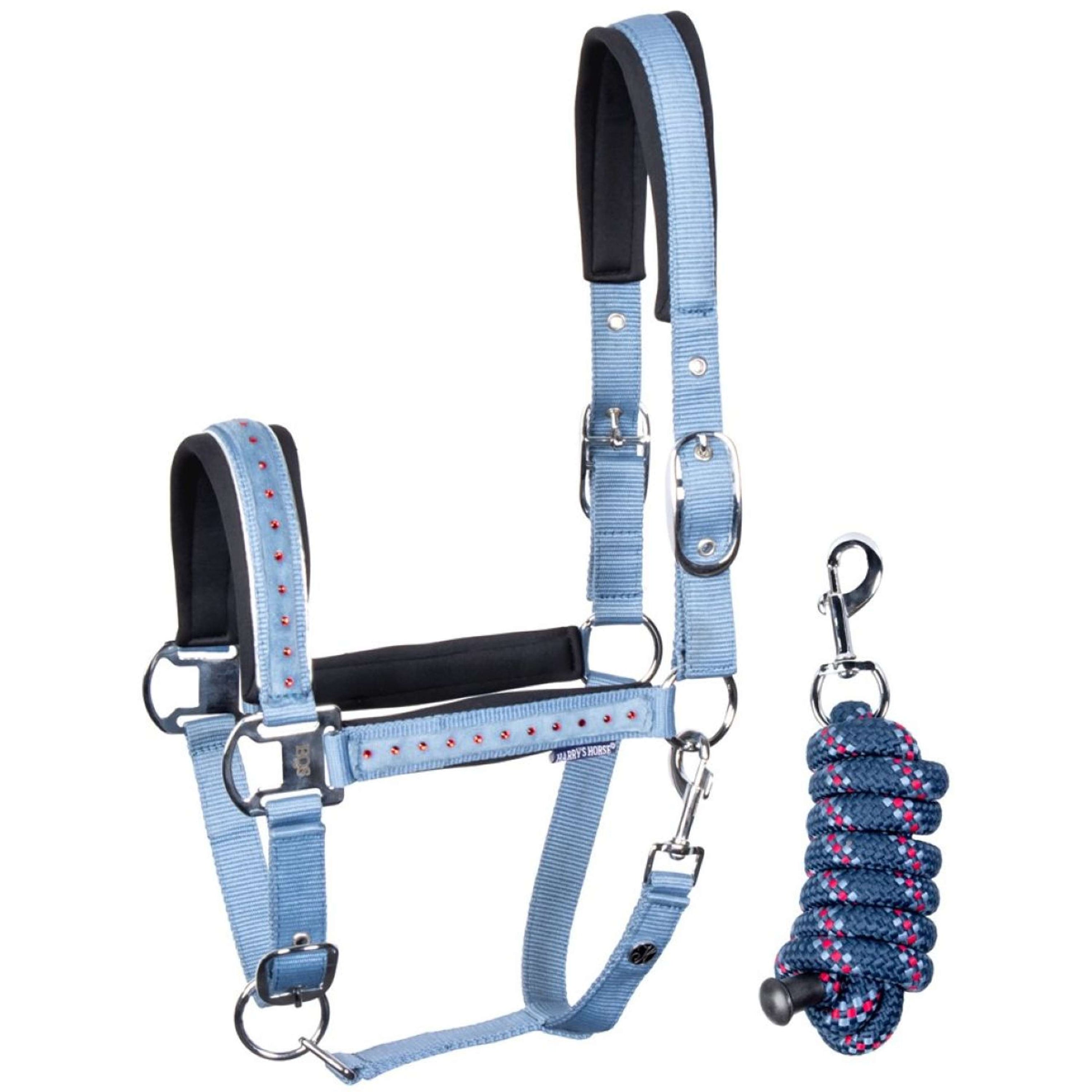 Harry's Horse Set Cavezza Crystal Blue Heaven