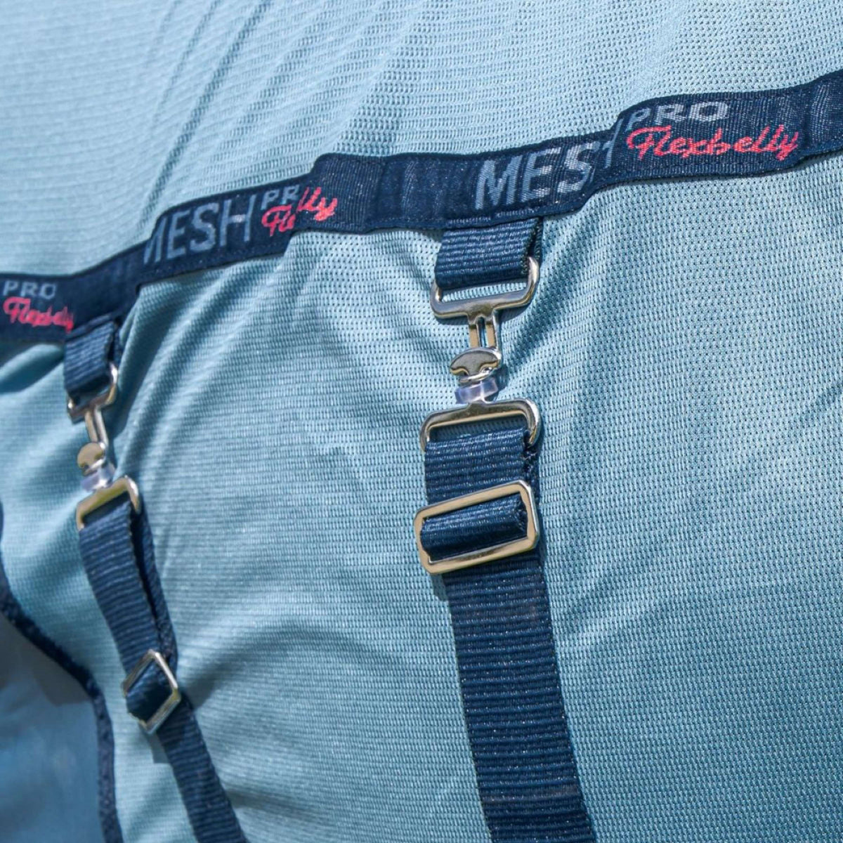 Harry's Horse Coperta Antimosche Mesh-Pro Belly Blue Heaven