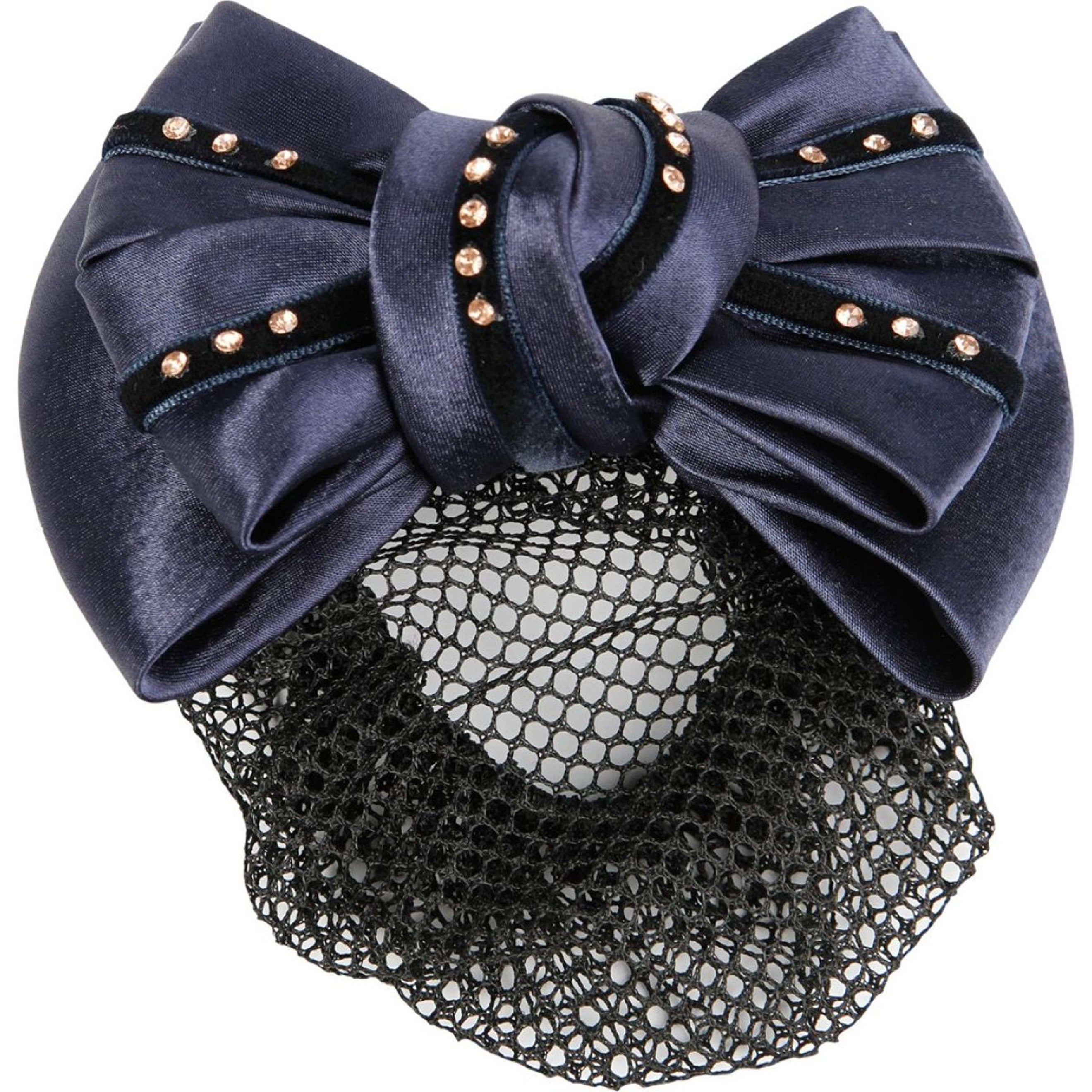 Harry's Horse Fermaglio per capelli Strass Rosegold Navy