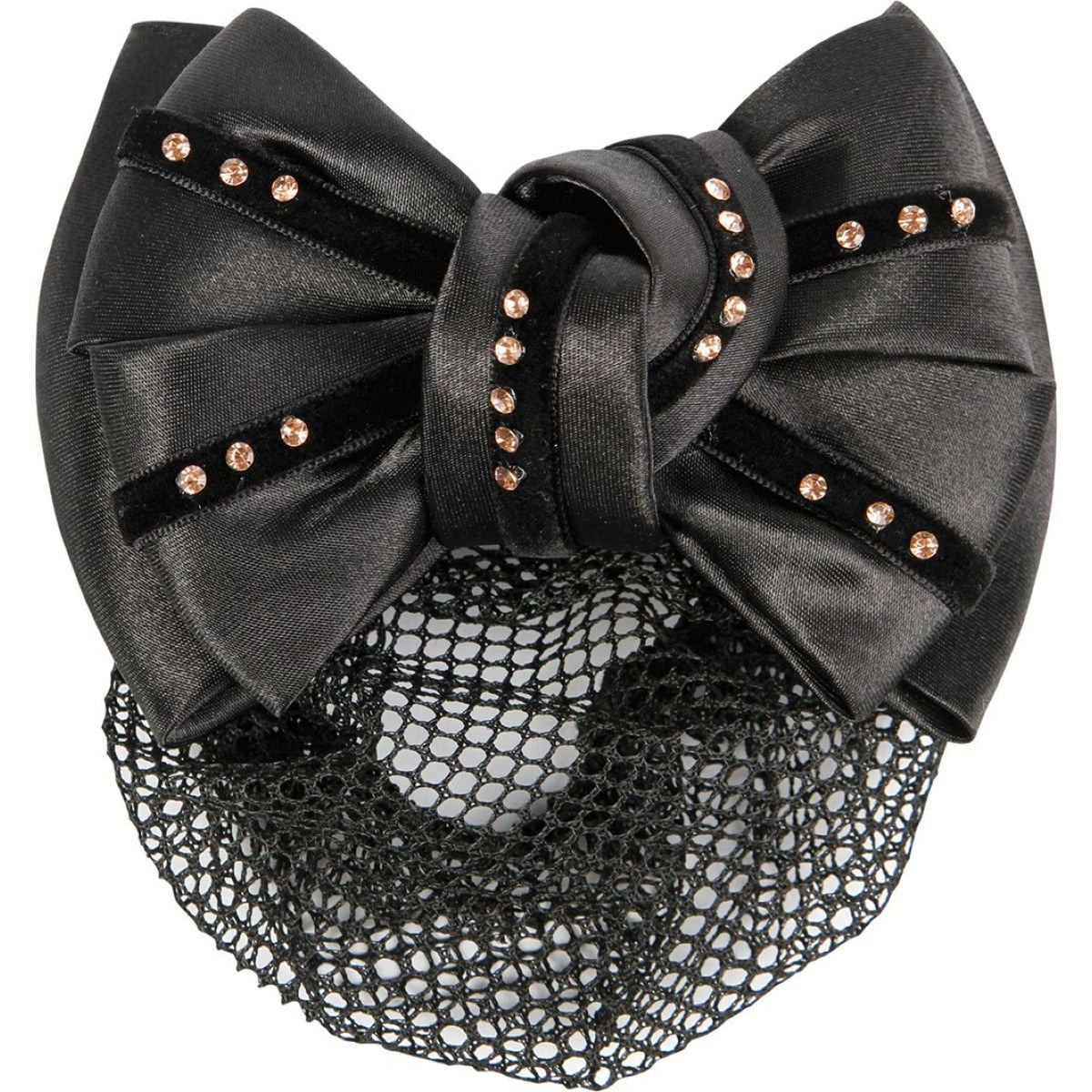 Harry's Horse Fermaglio per capelli Strass Rosegold Nero