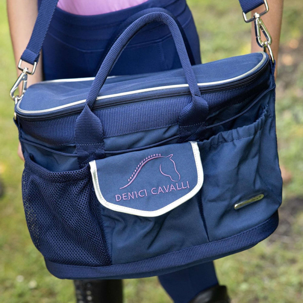 Harry's Horse Borsa per la Toelettatura Denici Cavalli Purple Passion Peacoat