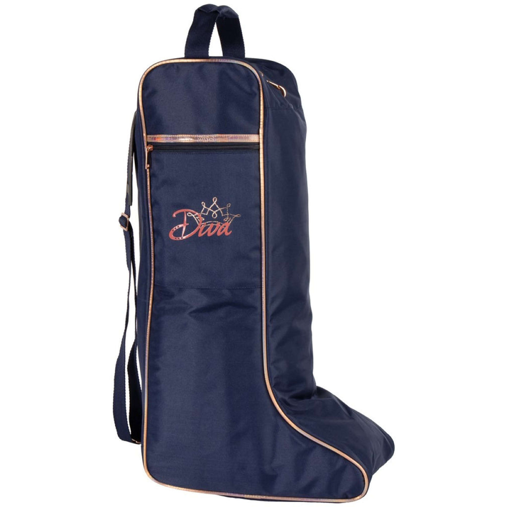 Harry's Horse Borsa per Stivali Diva Mauvewood Collegiate-Blue