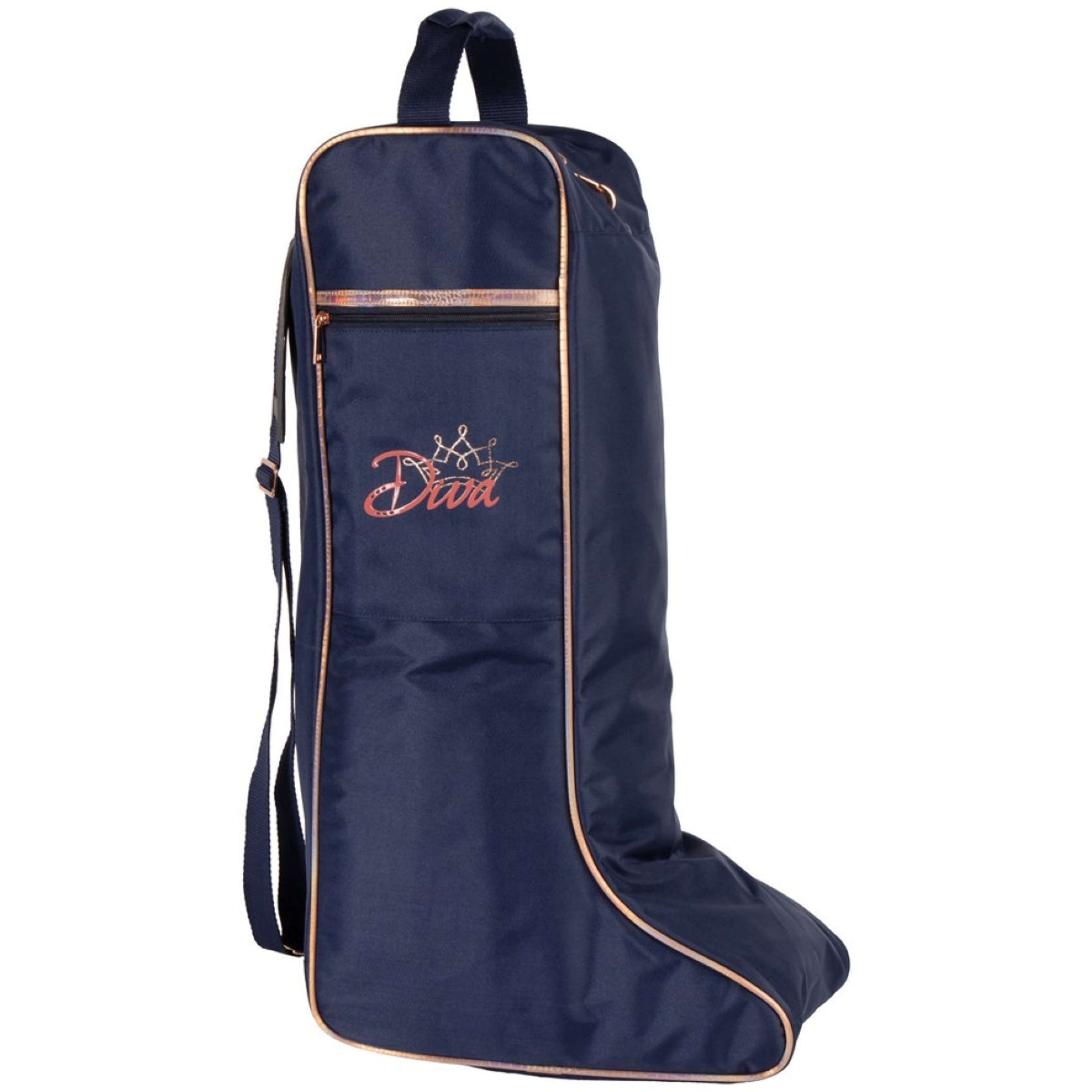 Harry's Horse Borsa per Stivali Diva Mauvewood Collegiate-Blue