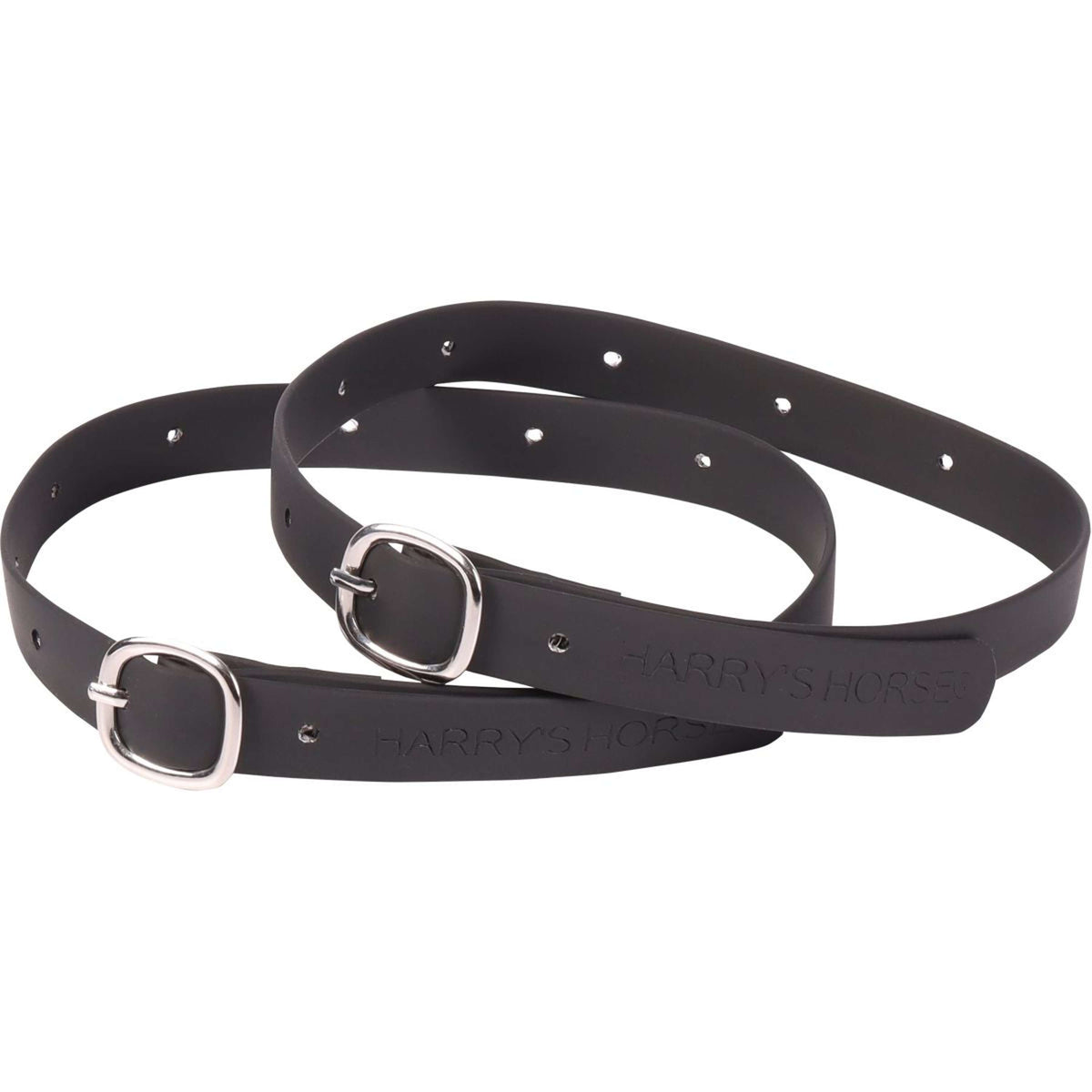 Harry's Horse Cinghie per speroni Easy Care Nero