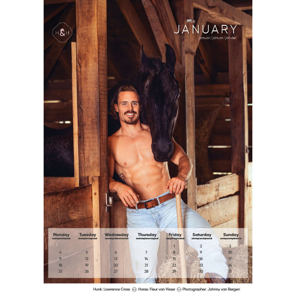 Horse and Hunk Kalender 2027
