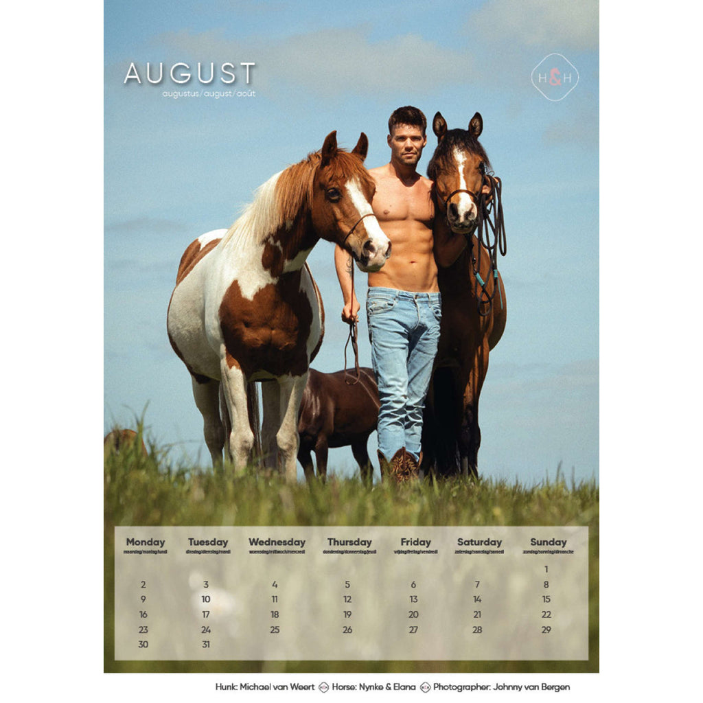 Horse and Hunk Kalender 2027