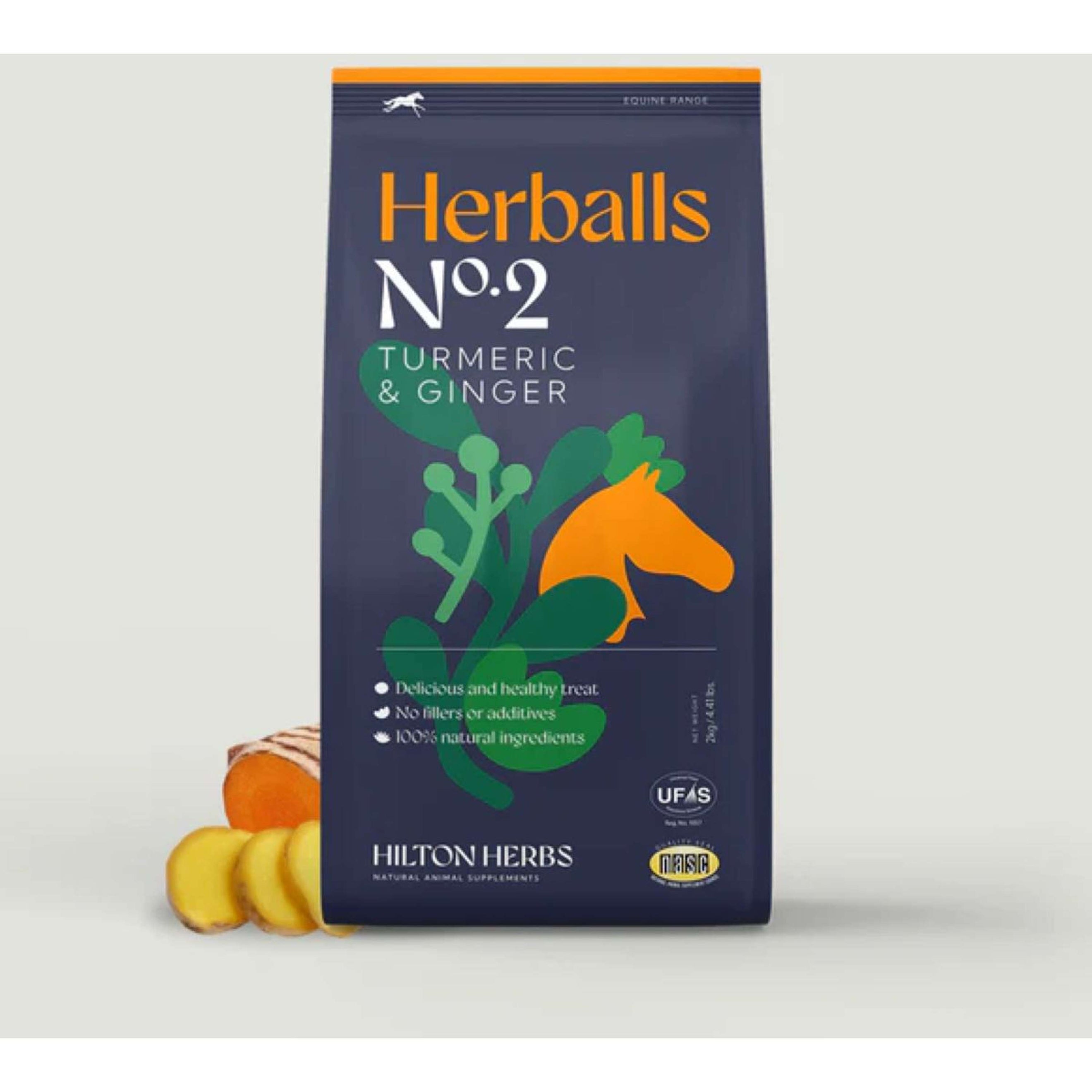 Hilton Herbs Herballs No2 Turmeric & Ginger Hilton Herbs Herballs No2 Turmeric & Ginger