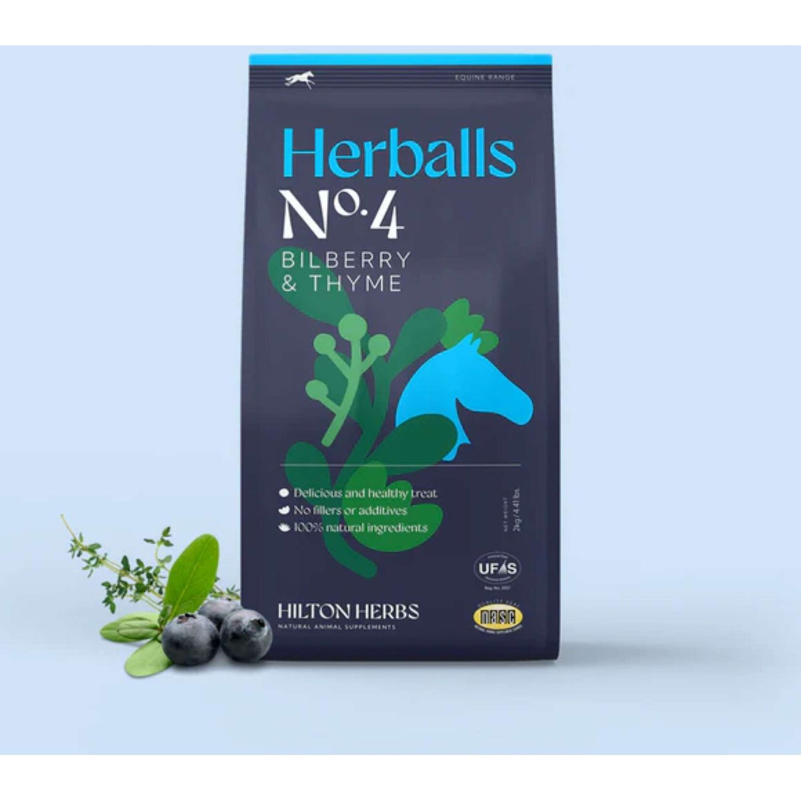 Hilton Herbs Herballs No4 Bilberry & Thyme Hilton Herbs Herballs No4 Bilberry & Thyme