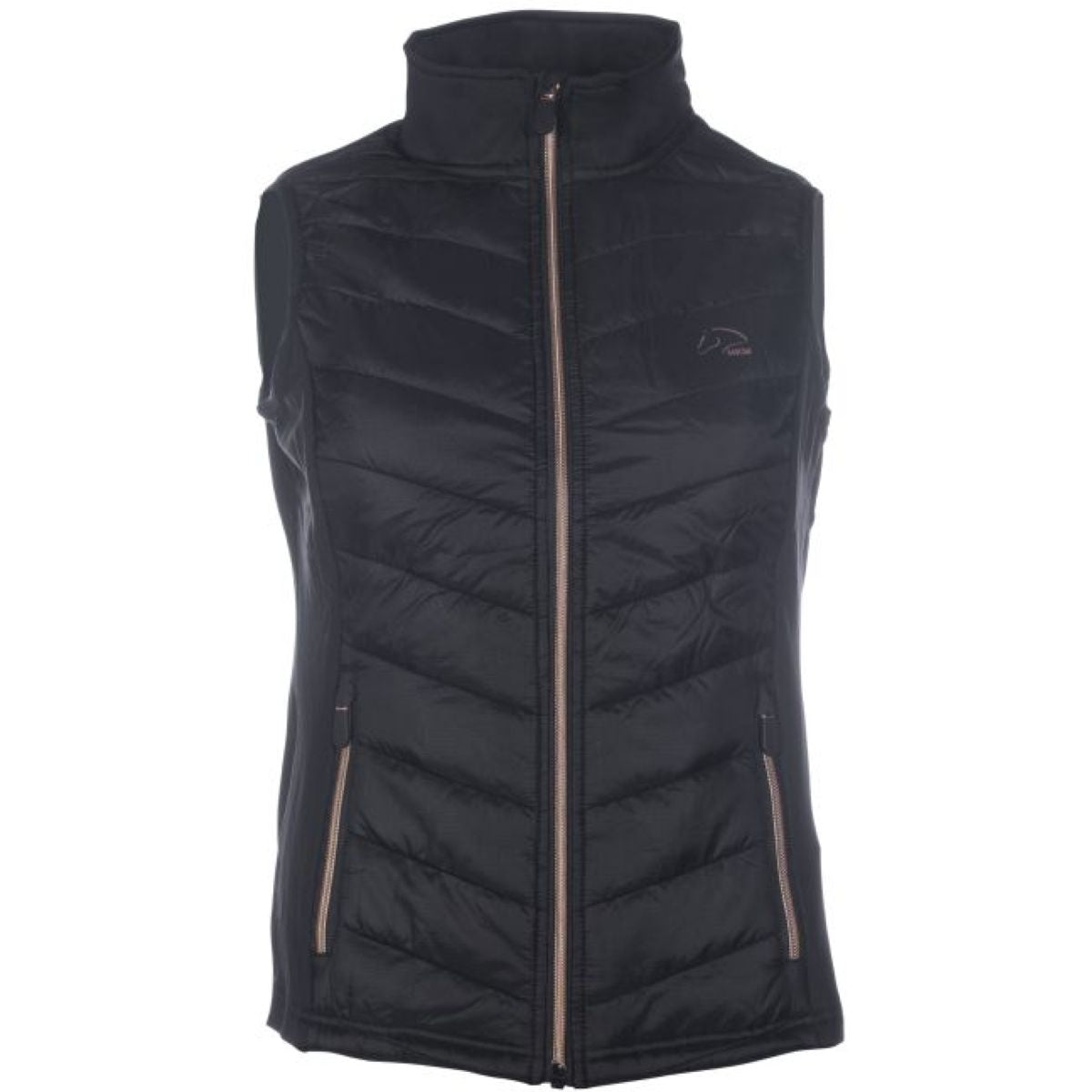 HKM Gilet Nero/Oro rosa