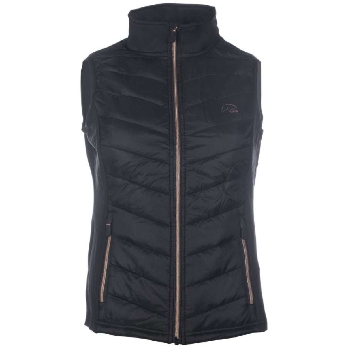 HKM Gilet Nero/Oro rosa