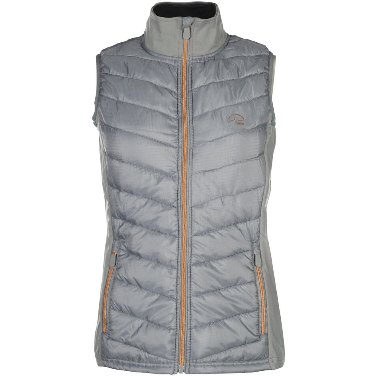 HKM Gilet Basel Grigio/Oro rosa
