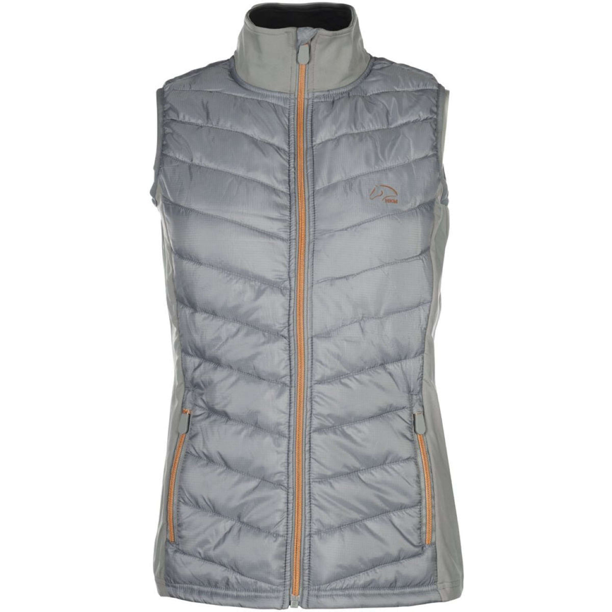 HKM Gilet Basel Grigio/Oro rosa
