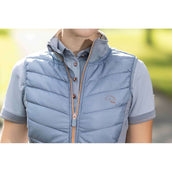 HKM Gilet Basel Grigio/Oro rosa