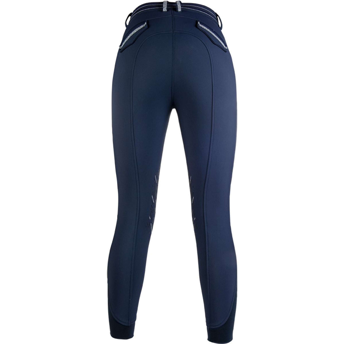 HKM Pantaloni da Equitazione Elegance Softshell Blu scuro