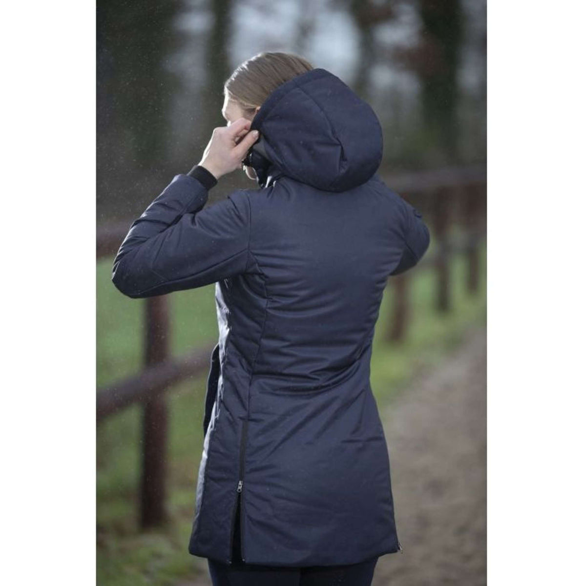 HKM Giacca Riscaldata Blu scuro