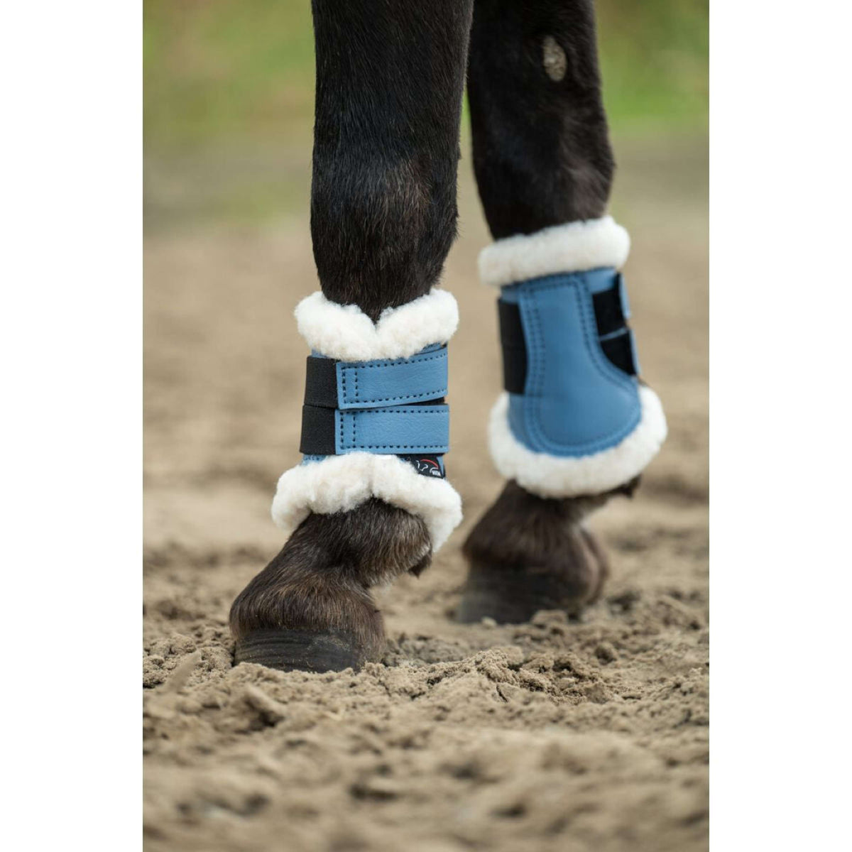 HKM Stivali da dressage Comfort Blu fumo