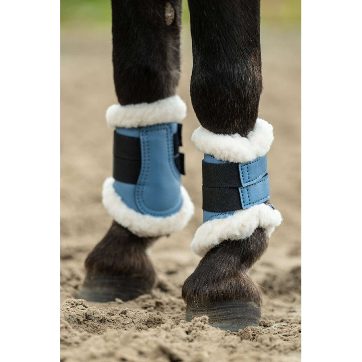 HKM Stivali da dressage Comfort Blu fumo
